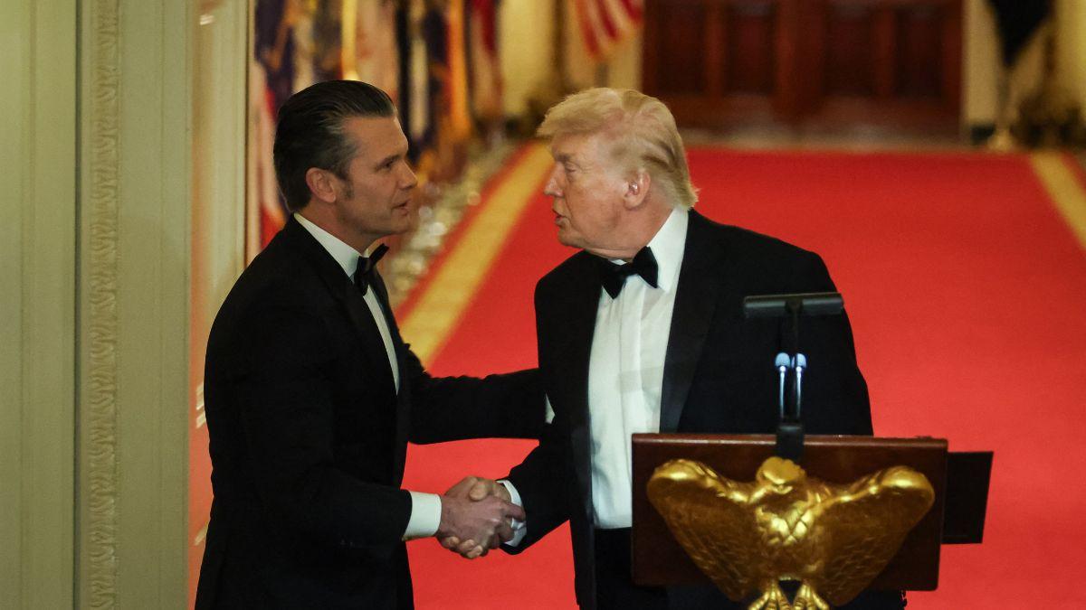 image of Donald Trump recently attacked Iran.