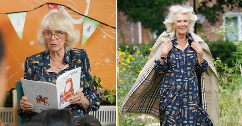 camilla duchess of cornwall visits primary school