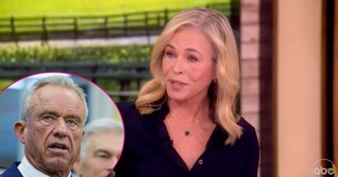 Composite photo of RFK Jr. and Chelsea Handler