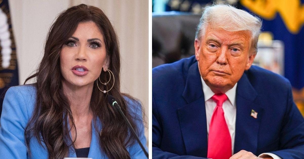 image of Kristi Noem defended ICE officers involved in the shooting.