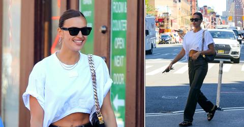 irina shayk seen in nyc