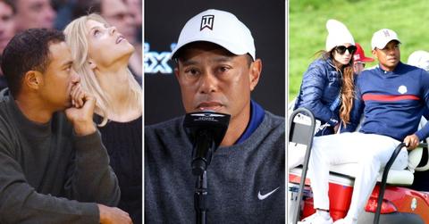 Photo of Tiger Woods and Elin Nordegren, photo of Tiger Woods