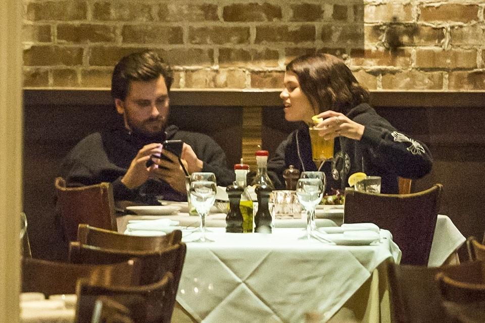 Scott disick sofia richie dinner