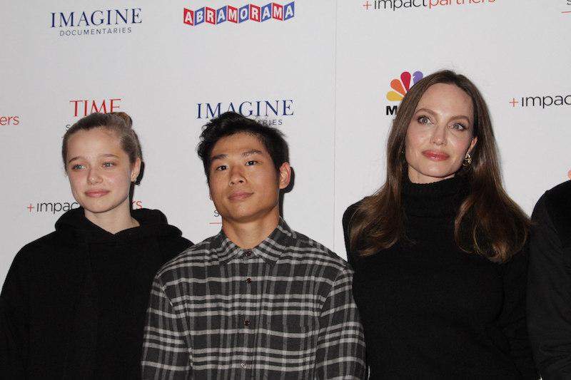 angelina jolie brad pitt son pax released hospital