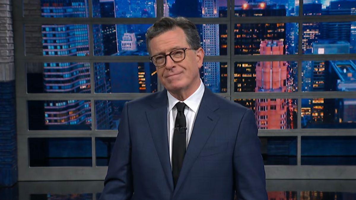 Photo of Stephen Colbert.