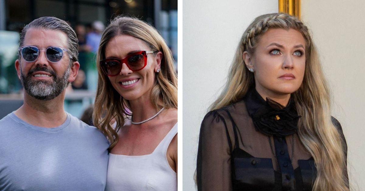 donald trump jr wife bettina anderson praises erika kirk strength