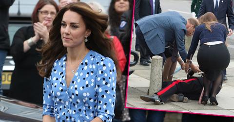 prince william and kate middleton helping old man