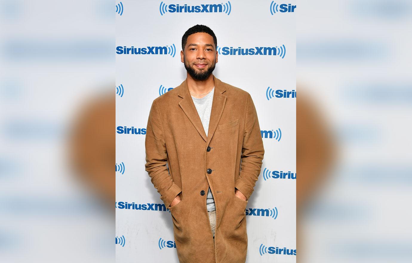 Jussie Smollett at SIrius XM.