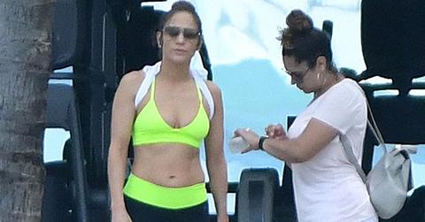 Jennifer Lopez Is Spotted At Bakers Bay Golf & Ocean Club While Vacationing With New Boyfriend Alex Rodriguez