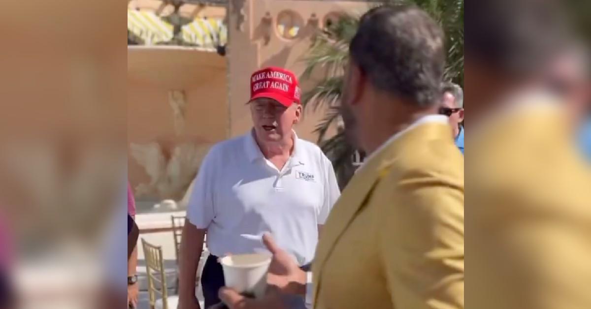 donald trump dissing ron desantis mending fences miami meeting