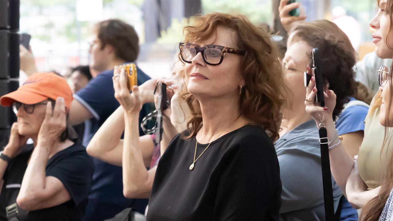 Photo of Susan Sarandon was detained in New York City on September 24.