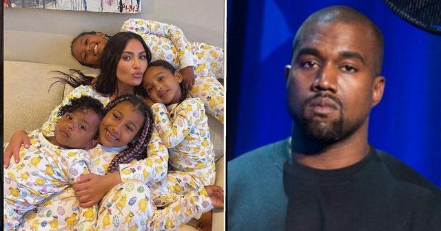 kim kardashian kids singing kanye west song
