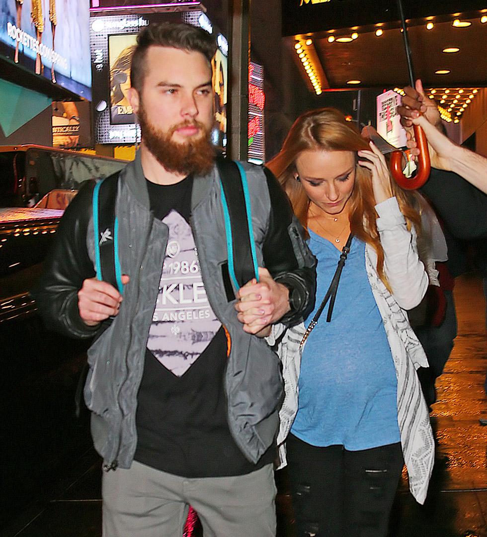 EXCLUSIVE: First shots of a pregnant Maci Bookout with Taylor McKinney, out and about in NYC