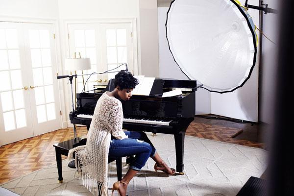 Jennifer Hudson in New York &#038; Company BTS Ad Campaign 6