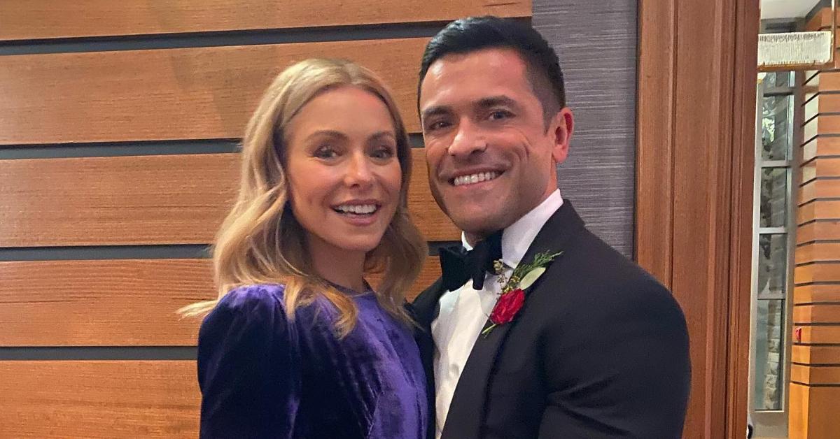 image of Mark Consuelos and Kelly Ripa share three kids.
