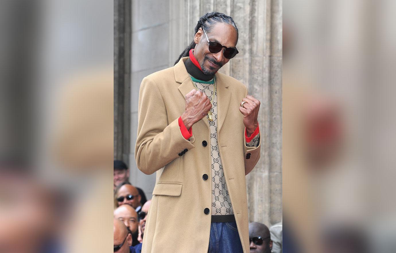 Snoop Dogg Honored With Star On The Hollywood Walk Of Fame