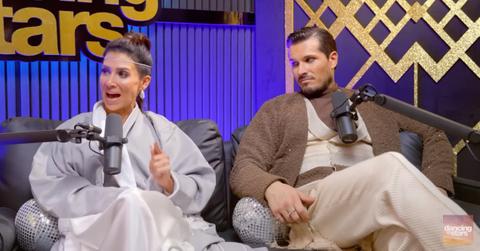 Photo of Hilaria Baldwin and Gleb Savchenko