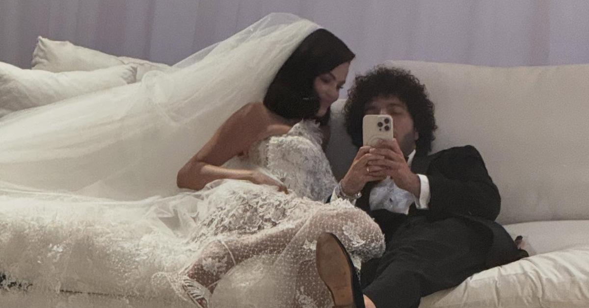Photo of The Rare Beauty mogul wed Benny Blanco on September 27.