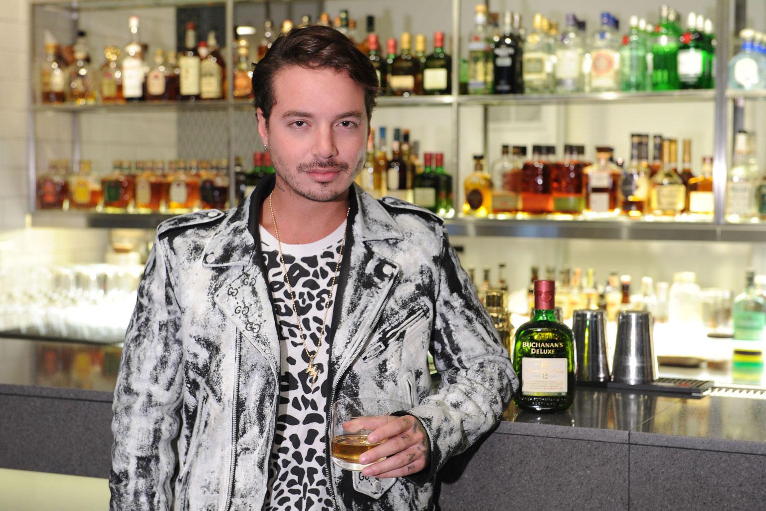 J Balvin At the Launch of Buchanan`s Scotch Whisky`s Campaign `Es Nuestro Momento`