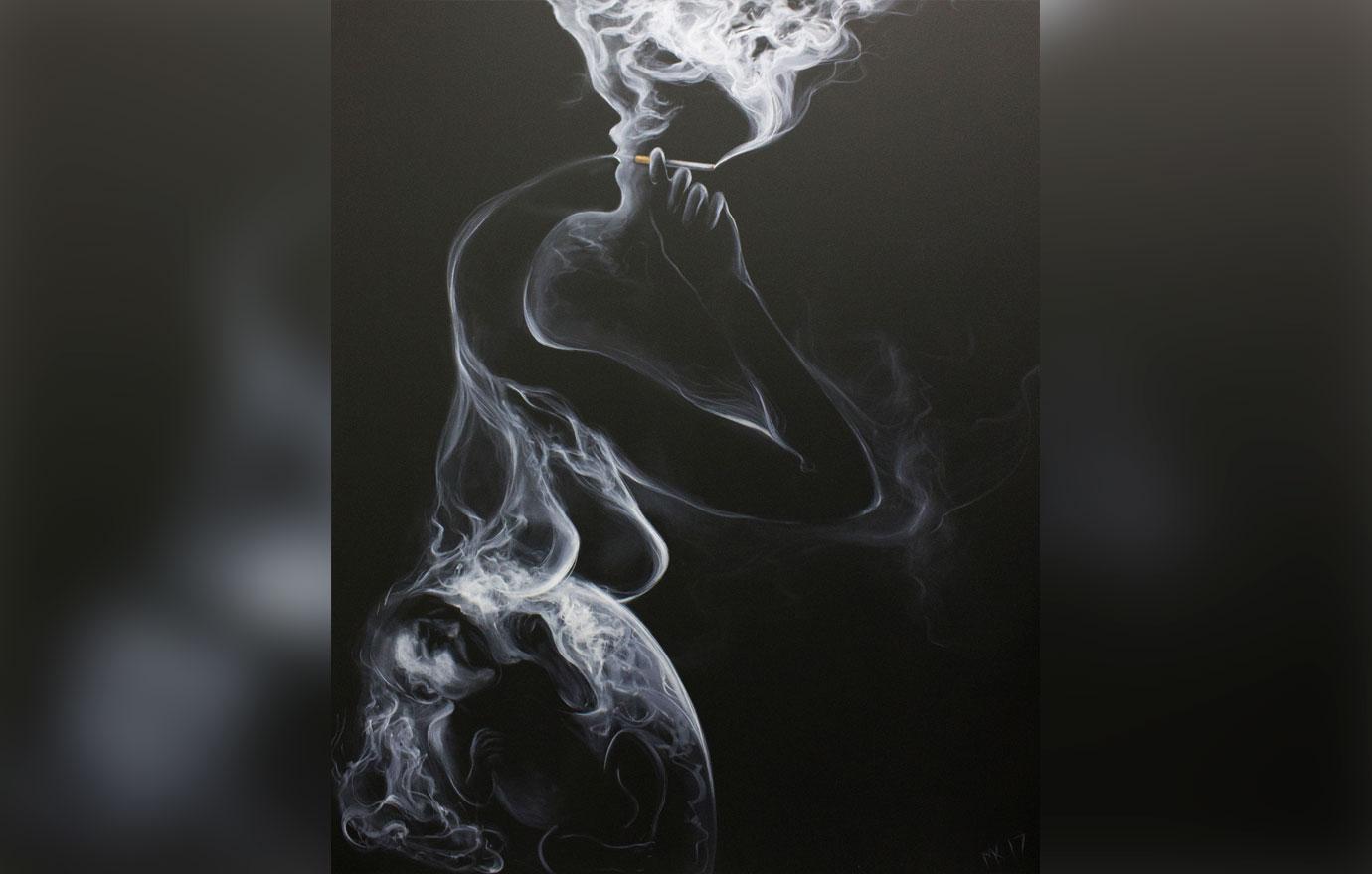 Mher Khachatryan Artist Smoke Dangers Paintings