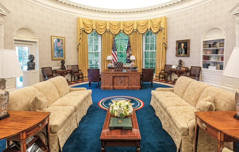 First Look At The White House Redesigned By Melania Trump: Photos