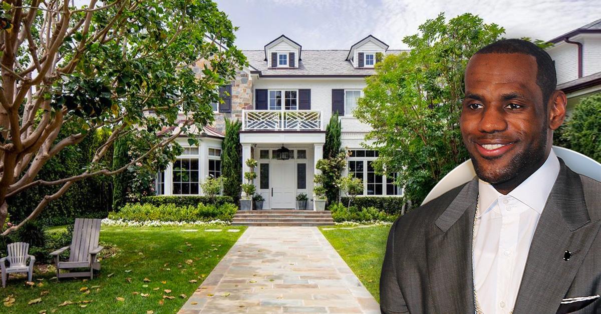 lebron james lists brentwood los angeles home celeb real estate pf