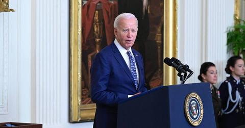 joe biden walked out ceremony