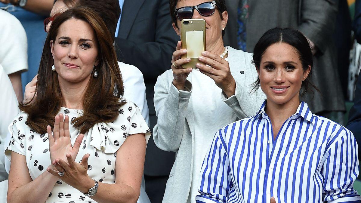 image of Kate middleton and meghan markle