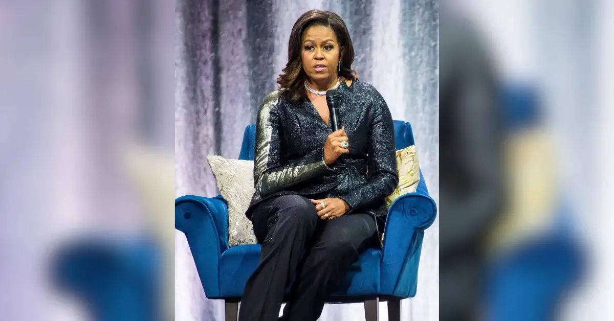 image of Michelle Obama recently released a new book about fashion. 