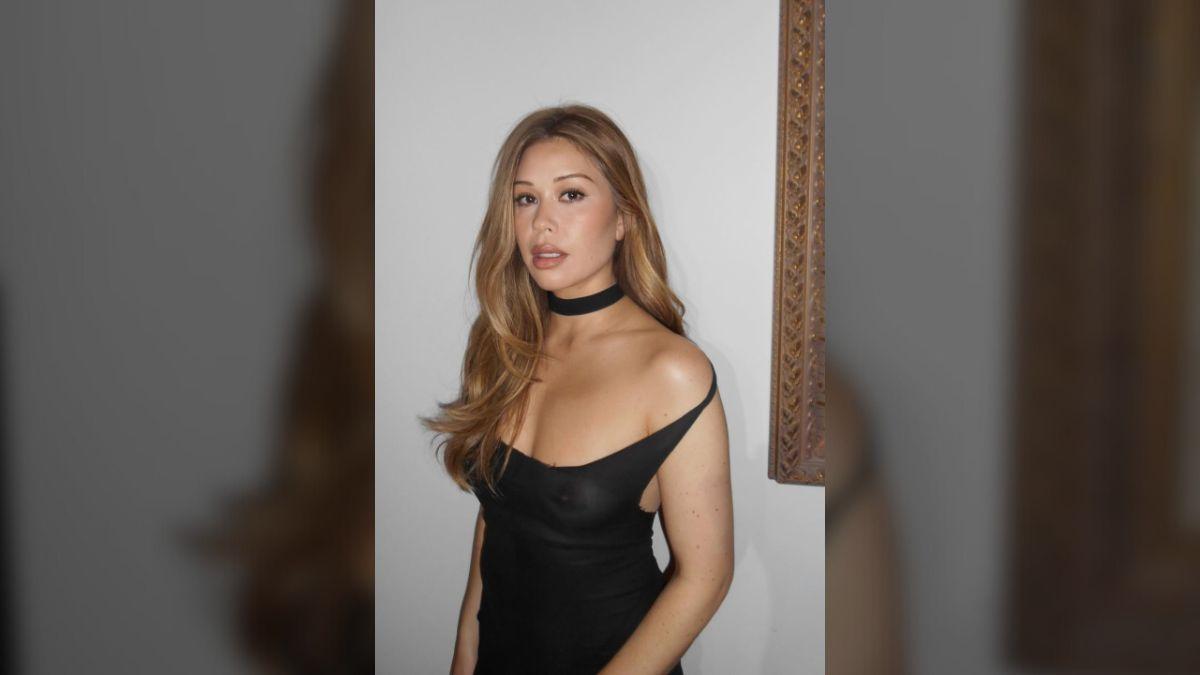 Photo of Gabby Windey dared to bare it all in sultry sheer gown.