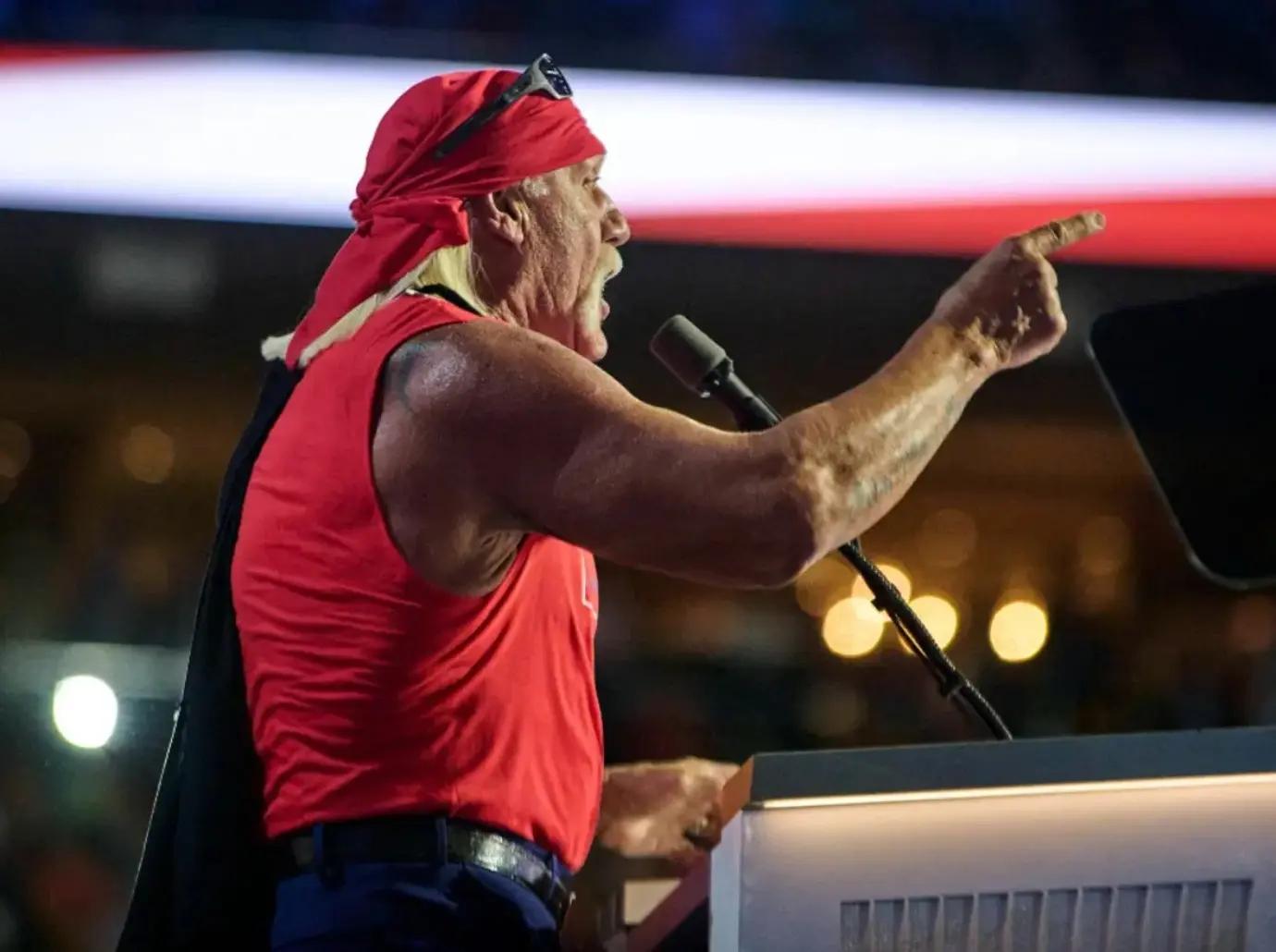 hulk hogan donald trump kamala harris violent remark