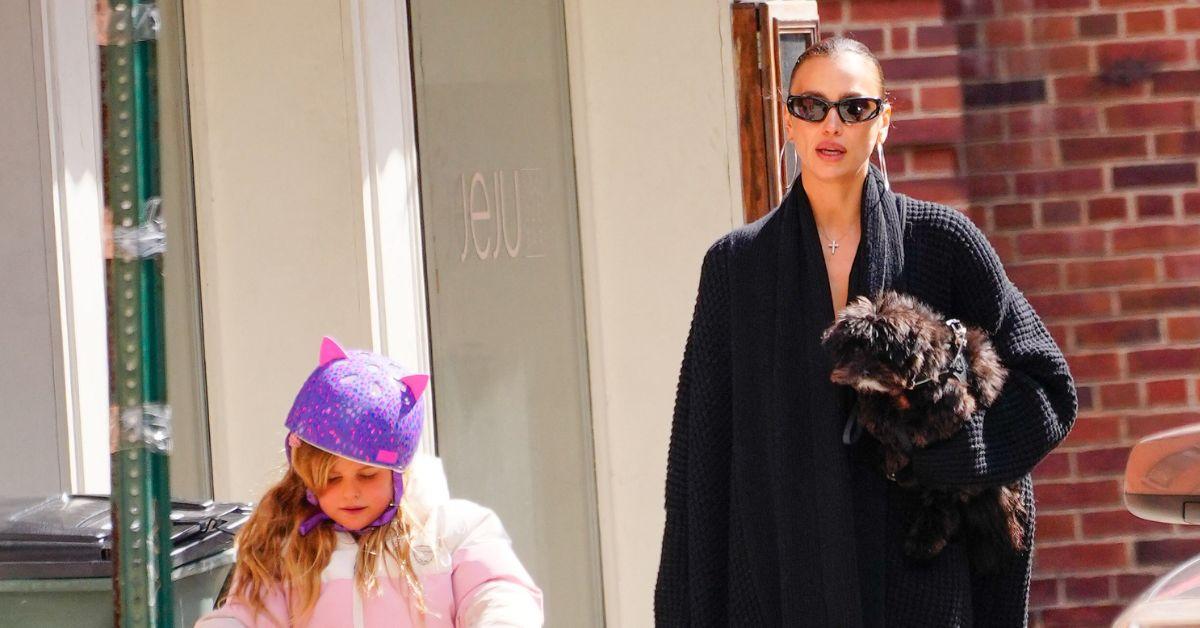 image of Irina Shayk protects her daughter Lea by limiting her digital access.