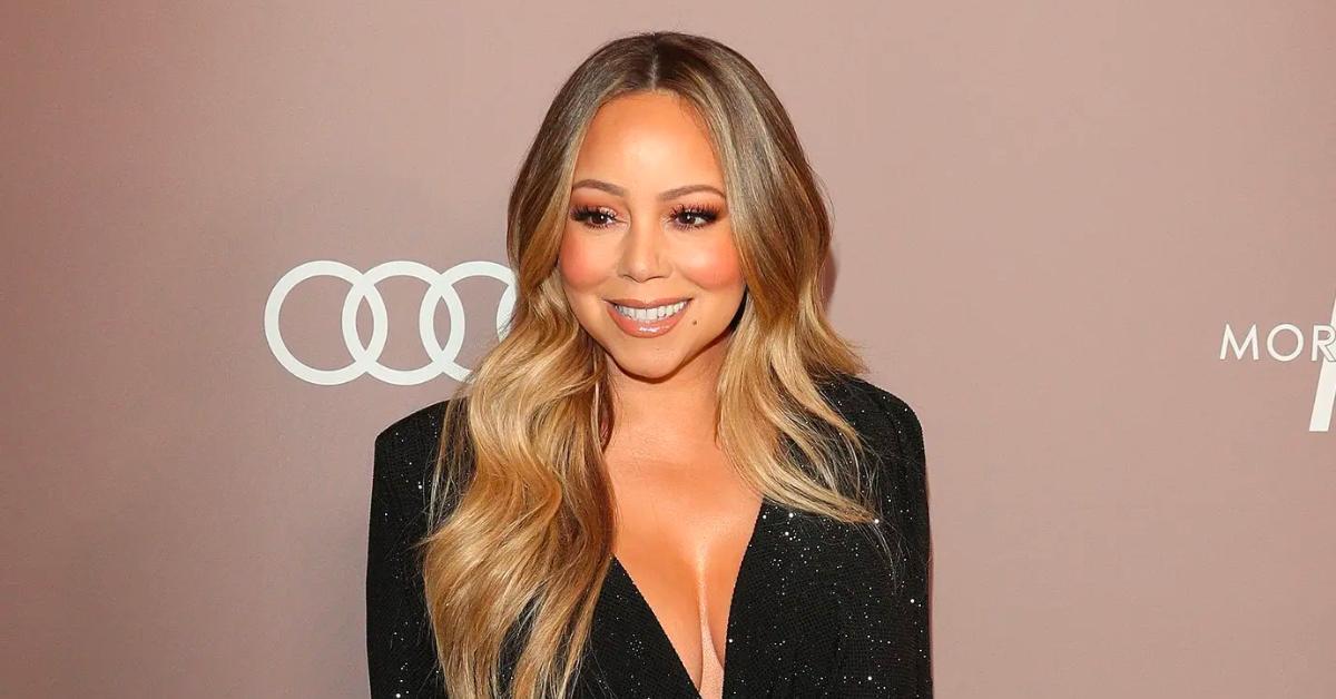 Mariah Carey wraps up in Louis Vuitton blanket ahead of 25th