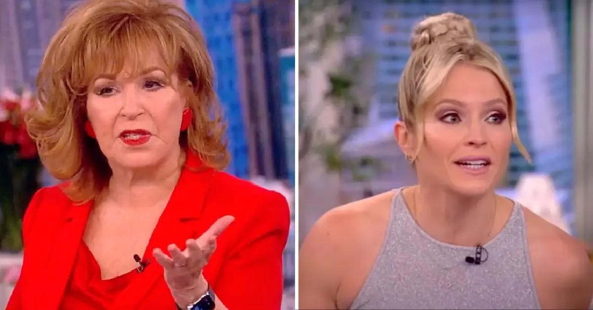 The View s Joy Behar Tells Co Host Sara Haines To Shut Up