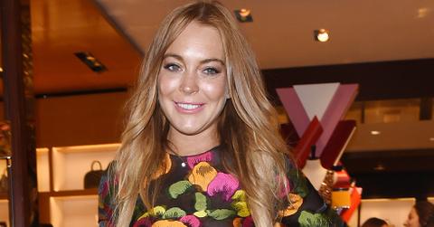 Lindsay Lohan Pictured Out and About in London.