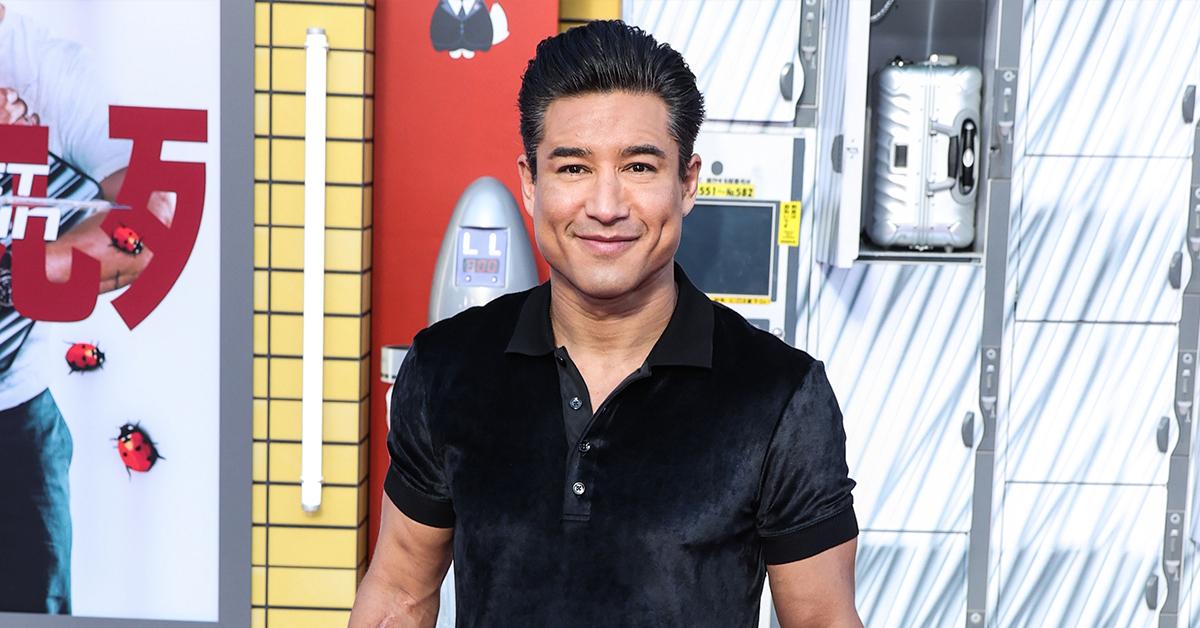 TV Personality Mario Lopez celebrates the launch of his new