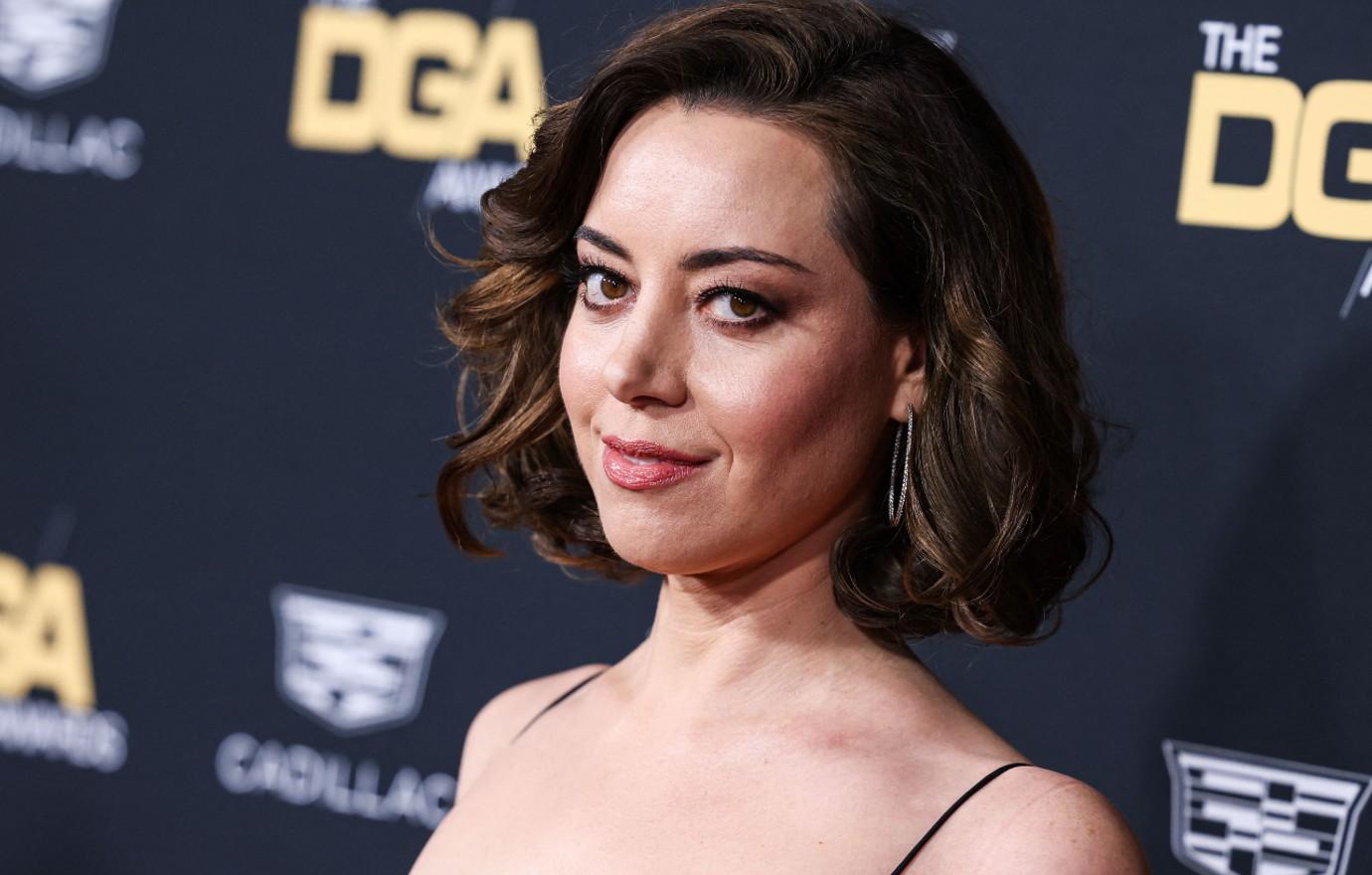 aubrey plaza forgot talk freaky stroke paralyzed