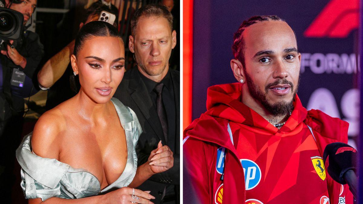 split of Lewis Hamilton and Kim Kardashian.