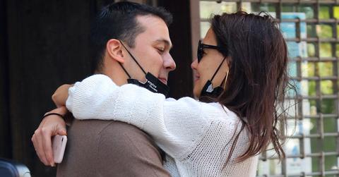 Katie Holmes and Emilio Vitolo Jr