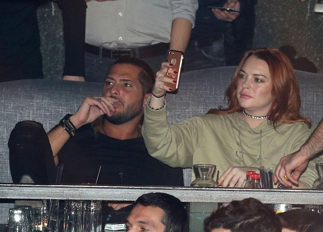 Exclusive&#8230; Lindsay Lohan Parties At Her Nightclub In Greece