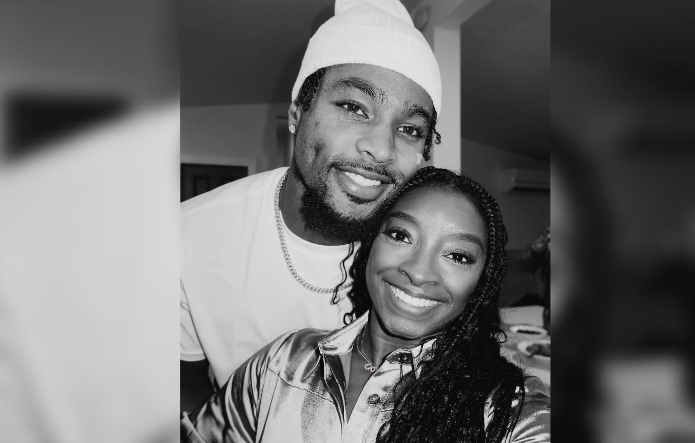 simone biles admits she broke down husband viral interview