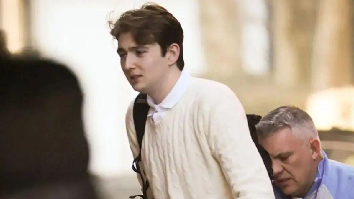 photo of barron trump