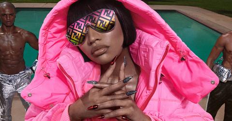 Nicki Minaj Body Image Fendi Collaboration 'Elle'