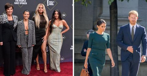 meghan markle embarassed working kardashian family
