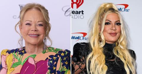 tori spelling mom candy support divorce rocky relationship