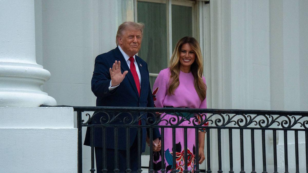 Image of Donald Trump and Melania Trump have separate bedrooms.