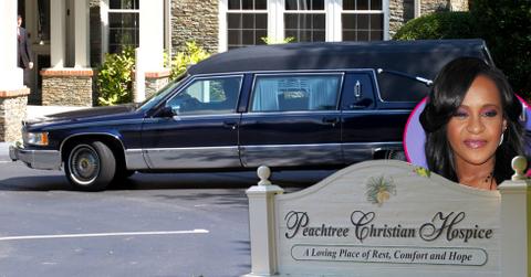Bobbi kristina brown condition hospice hearse