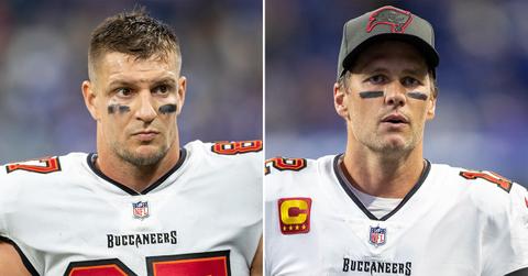 rob gronkowski former patriots teammate tom brady advise thirst trap pp