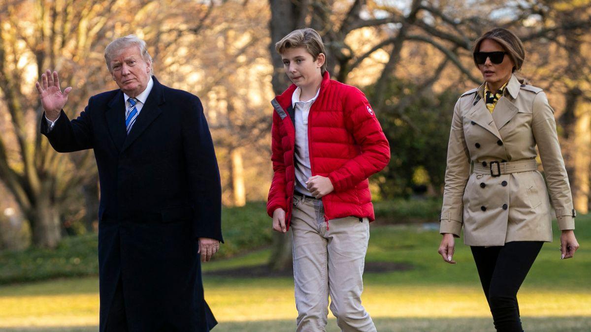 Donald Trump,BarronTrump,Melania Trump