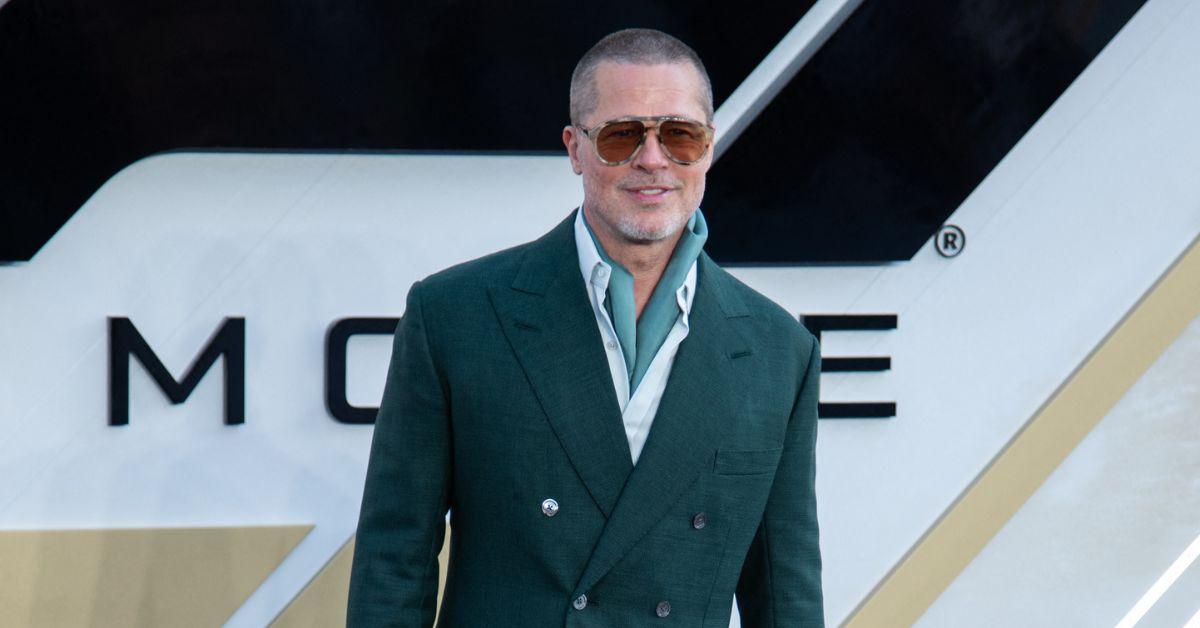 image of Brad Pitt shares six kids with ex Angelina Jolie.